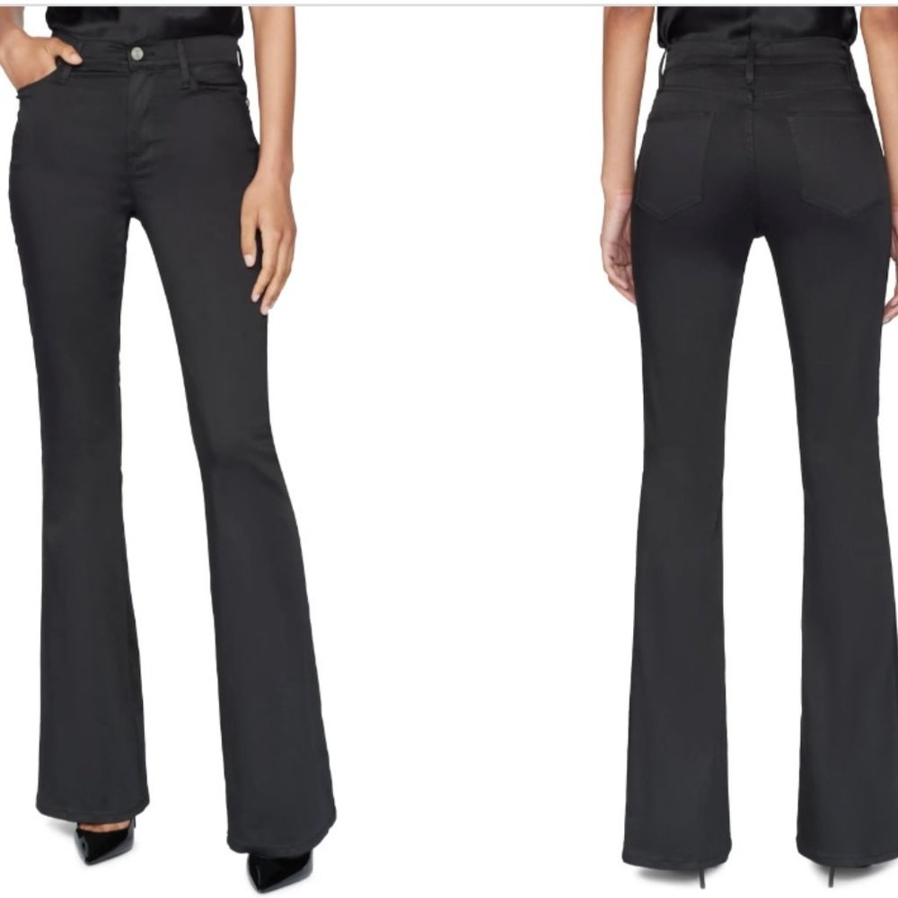 Black Frame Le Flare High Rise Jeans Size 26